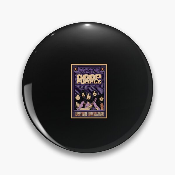 Item preview,  Deep Purple Machine Head Tour 1972 Vintage Concert designed and sold by KhayalSaezo.