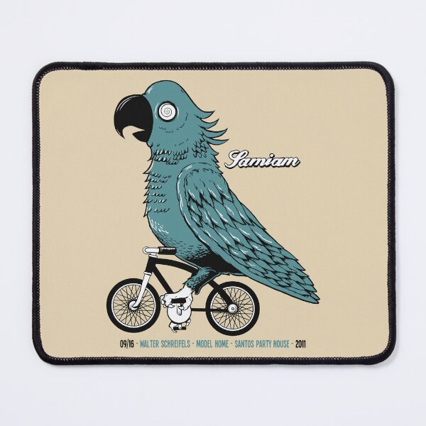 Item preview, Samiam - Psychedelic Parrot on a Bike: California Post-Punk Art designed and sold by rockfanatic.