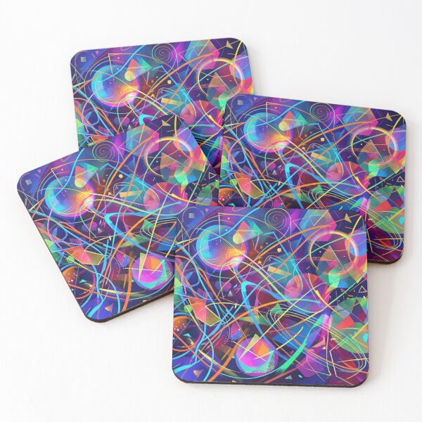 Item preview, Neon-Geometric Energy Worlds designed and sold by Sigtrix.