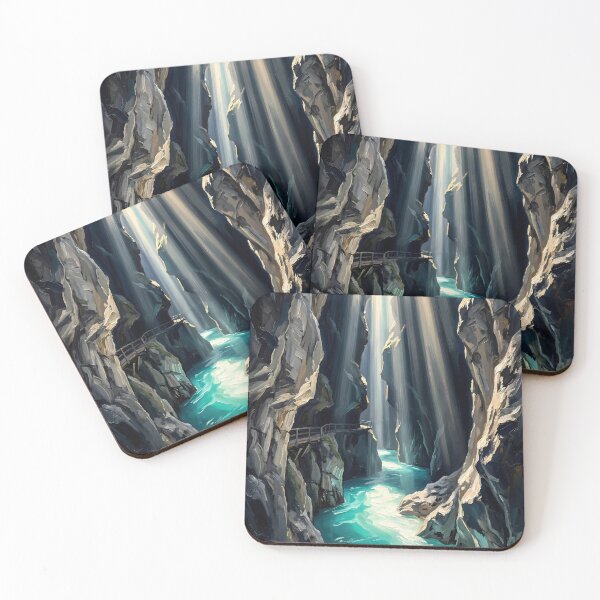 Item preview, Sunbeams Illuminating Deep River Canyon designed and sold by Vista Atelier.