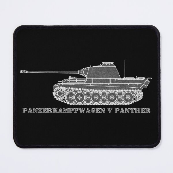 Item preview, Panzer V Panther German WW2 Tank Dot Diagram designed and sold by MilitaryMart.