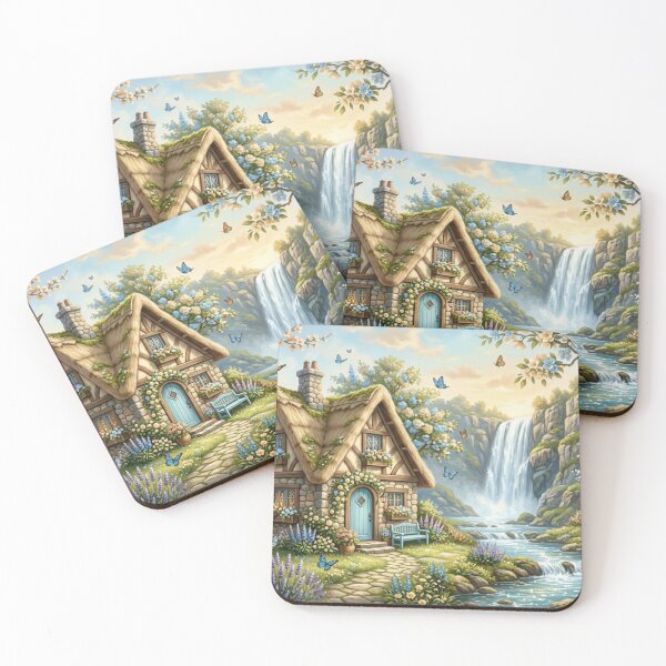 Item preview, Enchanted garden with a small house designed and sold by Sigtrix.