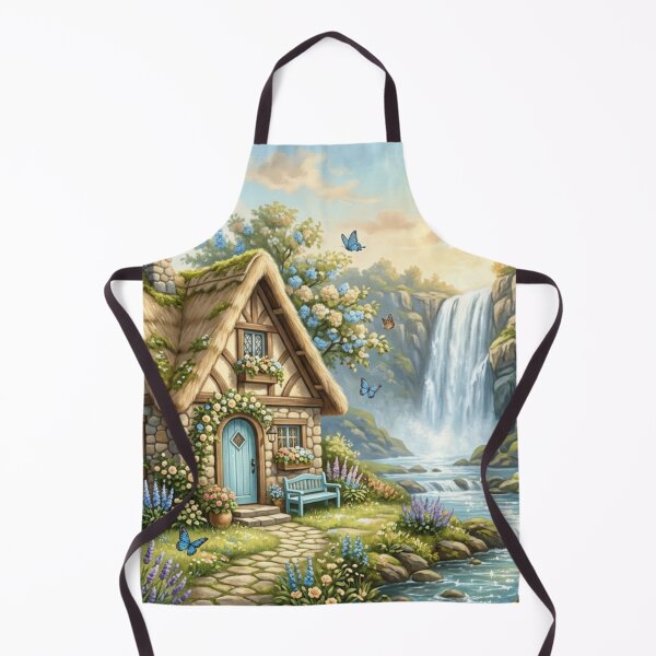 Item preview, Enchanted garden with a small house designed and sold by Sigtrix.