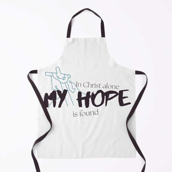 Item preview, In Christ Alone - Christian Hope & Faith Typography designed and sold by fleur-atelier.
