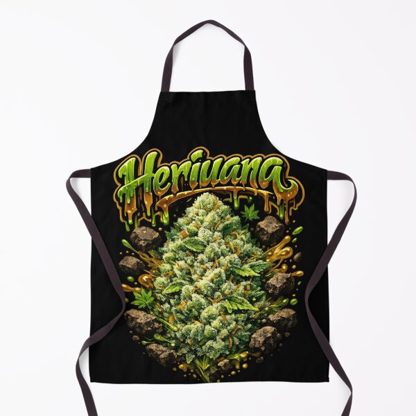 Item preview, Heriuana Graffiti Print | Earthy Indica Strain Typography | Strong Medical 420 designed and sold by WAUZ.