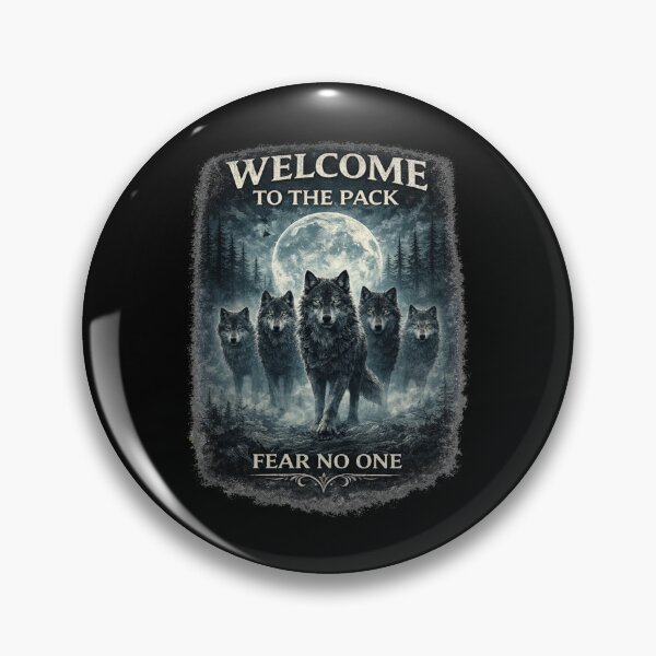 Item preview, Welcome to the Pack – Fear No One – Wolf Pack, Alpha Wolf Gift, Nature Lover Tee designed and sold by Anyshca.