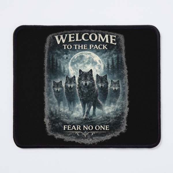 Item preview, Welcome to the Pack – Fear No One – Wolf Pack, Alpha Wolf Gift, Nature Lover Tee designed and sold by Anyshca.