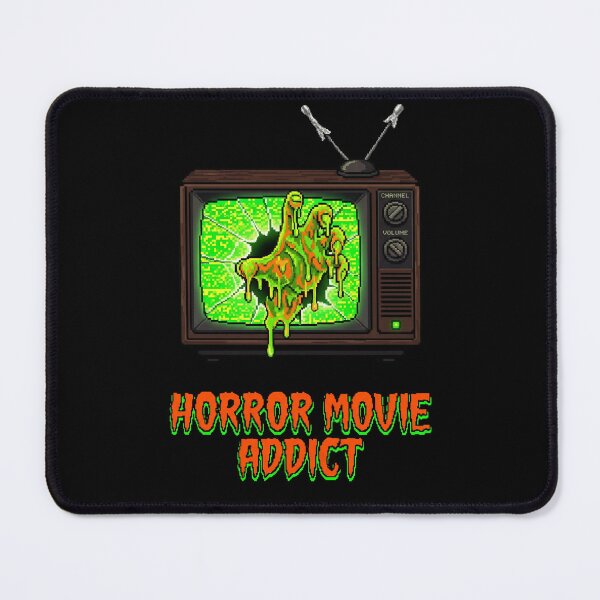 Item preview, Retro Horror Movie Addict - Slime Zombie TV Pixel Art designed and sold by artistastshirt.