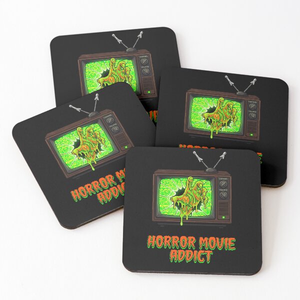 Item preview, Retro Horror Movie Addict - Slime Zombie TV Pixel Art designed and sold by artistastshirt.