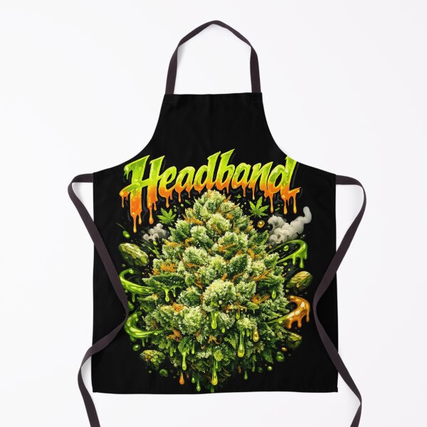 Item preview, Headband Graffiti Print | Earthy Diesel Hybrid Strain Typography | Relaxing Pressure 420 designed and sold by WAUZ.