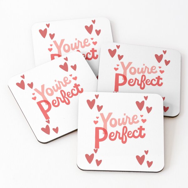 Item preview, ❤️‍?You Are Perfect Red Hearts Love Design designed and sold by FunSticky14.