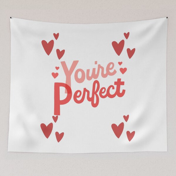 Item preview, ❤️‍?You Are Perfect Red Hearts Love Design designed and sold by FunSticky14.