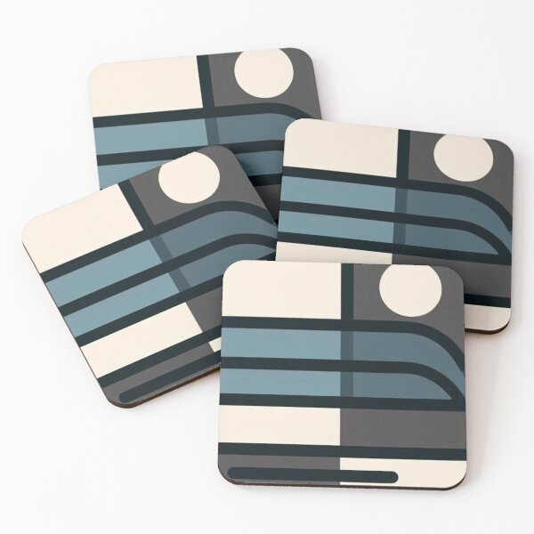 Item preview, Geometría abstracta: diseño de cuadrícula moderno designed and sold by Dogandesighn.