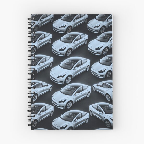 Item preview, Red Tesla Model 3 Cubist Pattern designed and sold by TEEJAMBOREE.