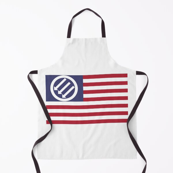 Item preview, American Iron Front AIF Flag Defending Democracy Fighting Fascism Racism Tyranny MAGA  designed and sold by Space Ghettos.
