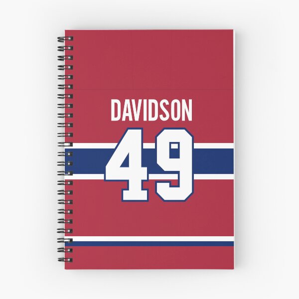Item preview, Montreal Canadiens Jared Davidson Home Jersey Back Phone Case designed and sold by IAmAlexaJericho.