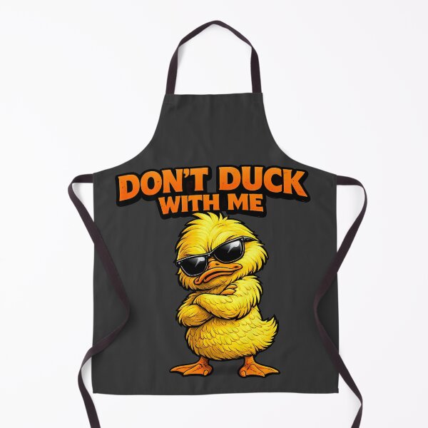 Item preview, Don’t Duck With Me Funny Angry Duck Cartoon – Rude Attitude Meme Design designed and sold by AuraloomAtelier.