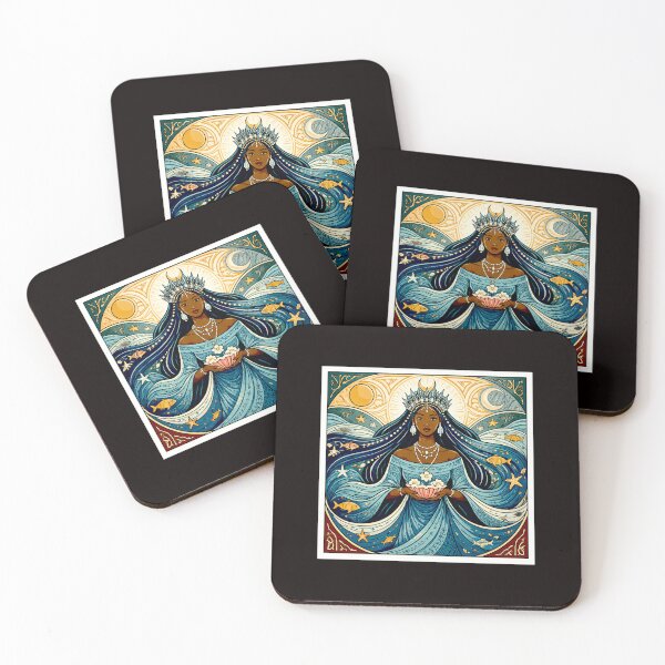 Item preview, Yemanjá Brazilian Oceanic Symbol of Serenity and Power #9 designed and sold by Helios Be. Lavsh.