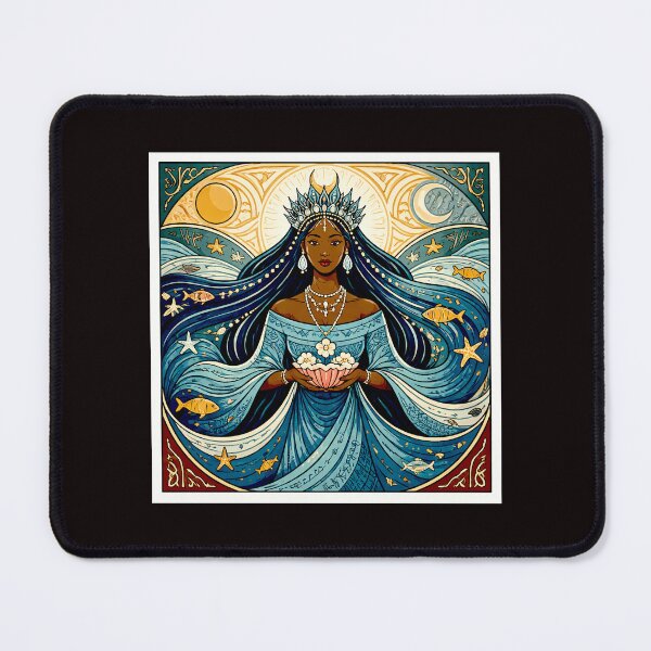 Item preview, Yemanjá Brazilian Oceanic Symbol of Serenity and Power #9 designed and sold by Helios Be. Lavsh.