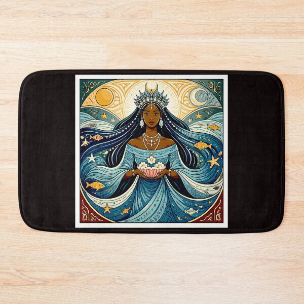 Item preview, Yemanjá Brazilian Oceanic Symbol of Serenity and Power #9 designed and sold by Helios Be. Lavsh.