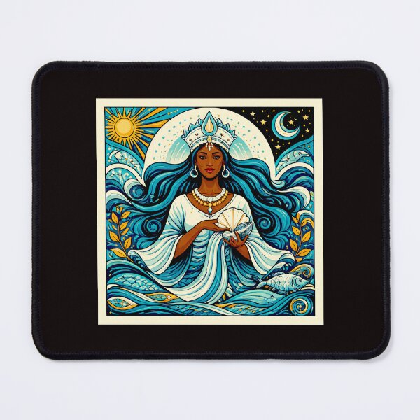 Item preview, Yemanjá Brazilian Oceanic Symbol of Serenity and Power #10 designed and sold by Helios Be. Lavsh.