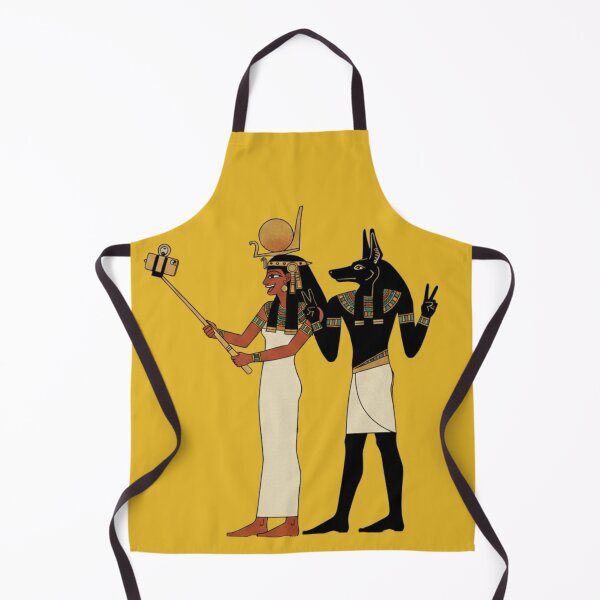 Item preview, Ancient Egyptian Gods Selfie | Isis & Anubis Duo designed and sold by MythoWorldddd.