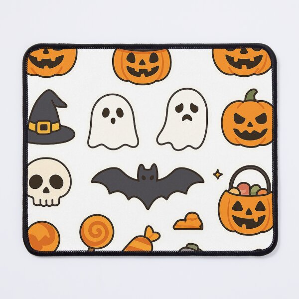 Item preview, Cute Halloween Icon Sticker Set designed and sold by momoshome.