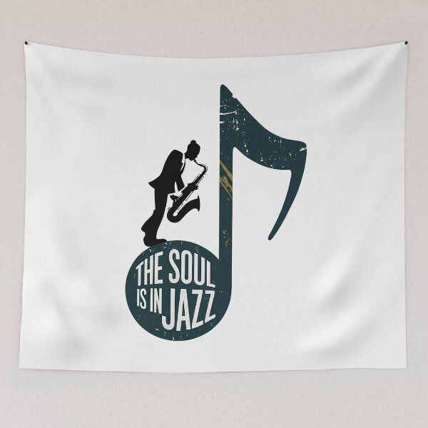 Item preview, Cosmic Soul Is In Jazz - World Music Day Tribute Design designed and sold by Art-Arcade6.