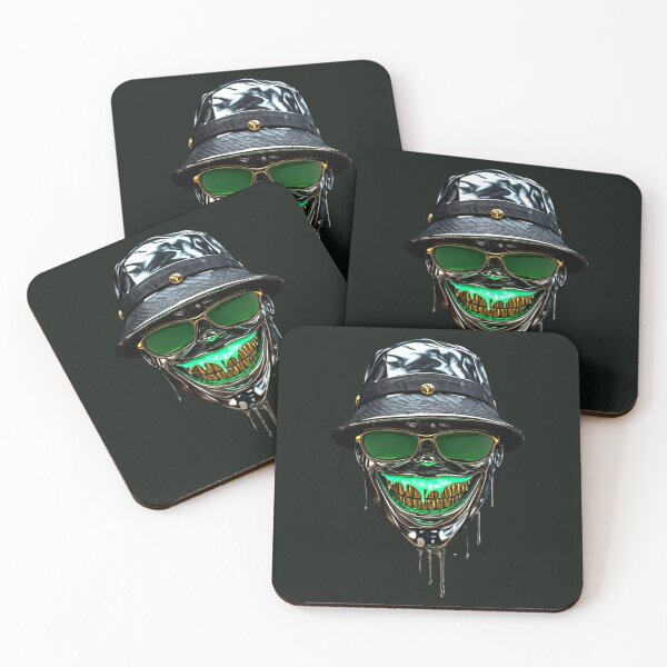 Item preview, SHIFT-BLOOM Urban Beanie Goon - Carbon Fiber & Liquid Chrome Melt designed and sold by Shift-Bloom.