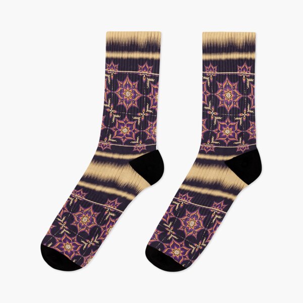 Item preview, Luxury Neon Mandala Ikat Pattern with Tribal Geometric Motifs designed and sold by PearlAndJade.