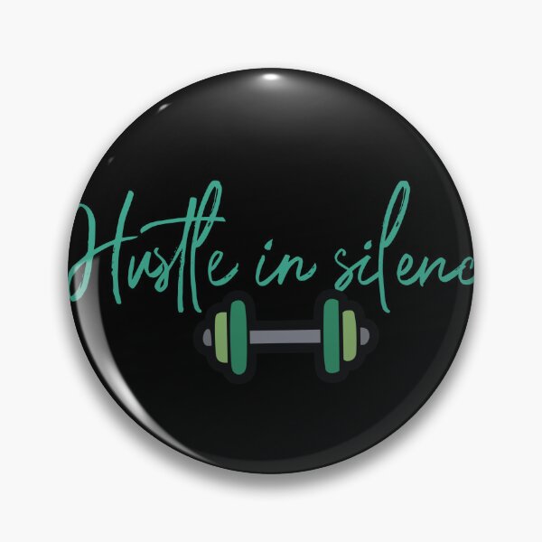 Item preview, Hustle in silence designed and sold by DoneAndDusted.