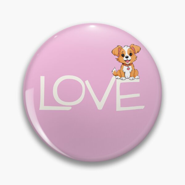 Item preview, Simply Love - Puppy Cute Dog Typography Design designed and sold by Teacuppupdesign.