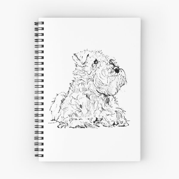 Item preview, Miniature Schnauzer Dog Drawing | Schnauzer Dog Lover Gift | Cute Dog Line Art Print designed and sold by ArtofDogsbySeb.
