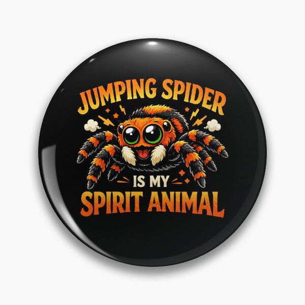 Item preview, Jumping spider is my spirit animal designed and sold by JODYSMORGAN.