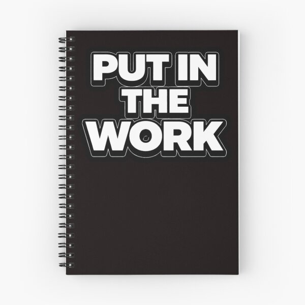 Item preview, Put In The Work Motivation Shirt designed and sold by Papier Atelier Art.