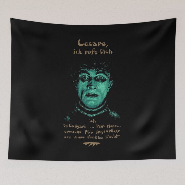 Item preview, The Somnambulist Cesare The Cabinet Of Dr. Caligari designed and sold by Power Up Prints.