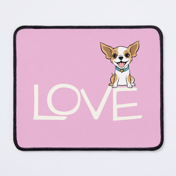 Item preview, Simply Love Chihuahua Cute Dog Typography Design designed and sold by Teacuppupdesign.