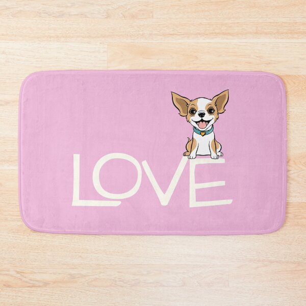 Item preview, Simply Love Chihuahua Cute Dog Typography Design designed and sold by Teacuppupdesign.