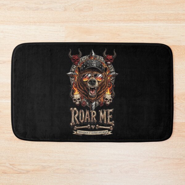 Item preview, Ursa Rage: Grindcore Bear - Heavy Metal Grizzly designed and sold by NexKris.
