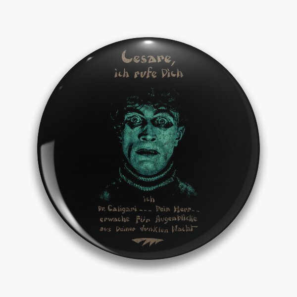 Item preview, The Somnambulist Cesare The Cabinet Of Dr. Caligari Distressed designed and sold by Power Up Prints.