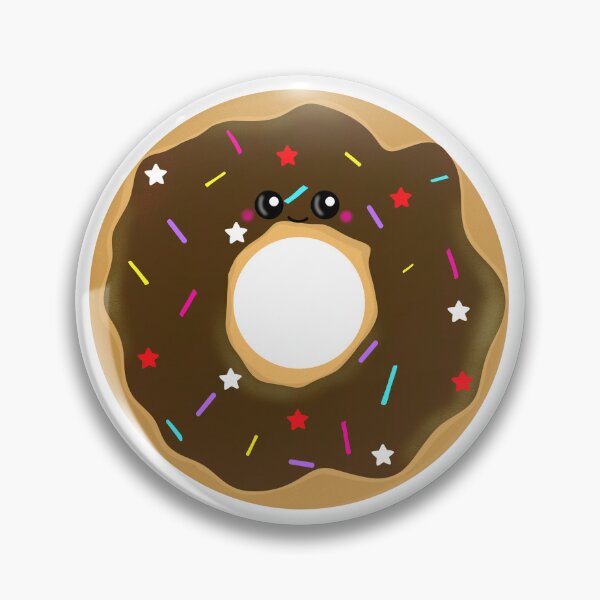 Item preview, Colin the Chocolate Doughnut/Donut designed and sold by Studio Lisa Jayne.