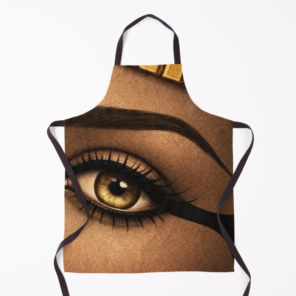 Item preview, Cleopatra Eye – Noir Egyptian Queen, Feminine Power Art, Mystical Gaze Design designed and sold by TatjanaMDesign.