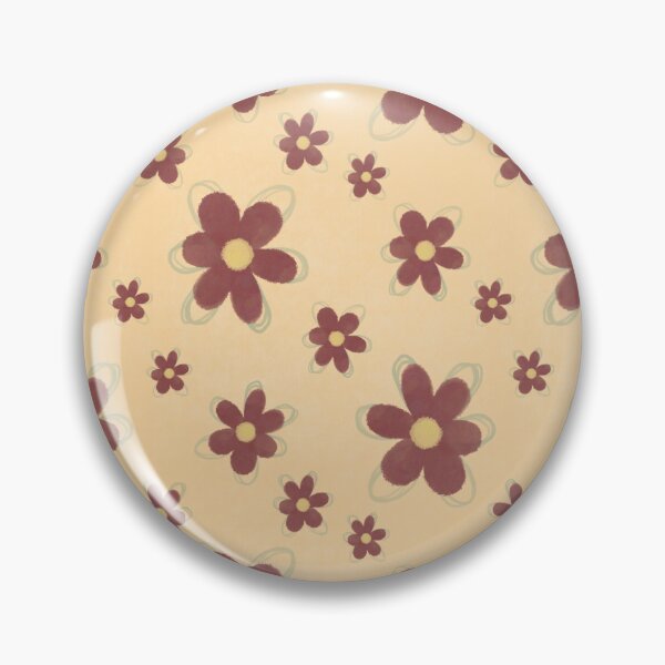 Item preview, Retro Flower Pattern | Warm Aesthetic designed and sold by puregaja.
