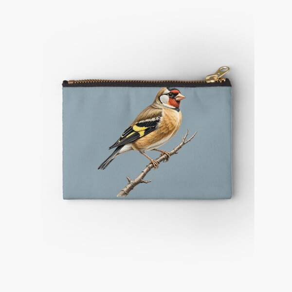 Item preview, European Goldfinch Realistic Colored Pencil Bird designed and sold by BloomStudio1.