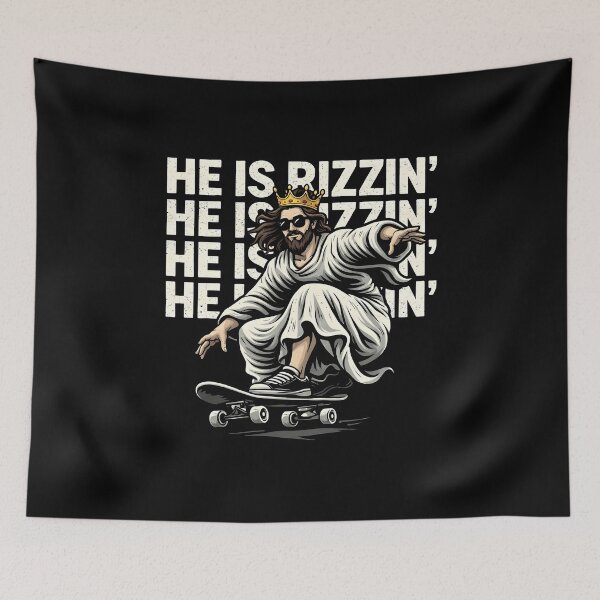 Item preview, He is Rizzin Christian designed and sold by JODYSMORGAN.