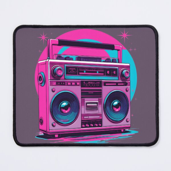 Item preview, Neon Retro 80s – Design 06 Retro 80s Neon Boombox designed and sold by NK-Studios .