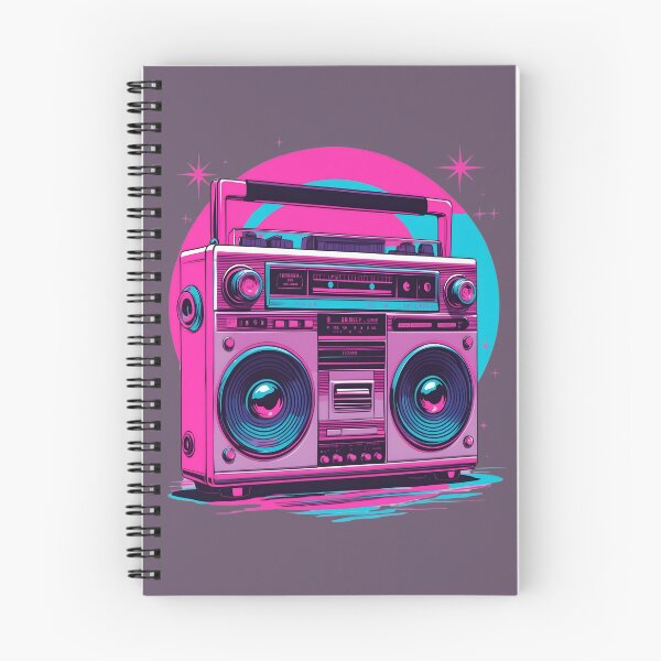 Item preview, Neon Retro 80s – Design 06 Retro 80s Neon Boombox designed and sold by NK-Studios .