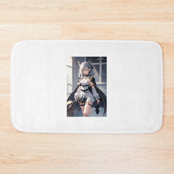 Item preview, Vestia Zeta Hololive Fan Art - Mysterious Silver Hair Agent Anime Poster designed and sold by iloveanimechibi.