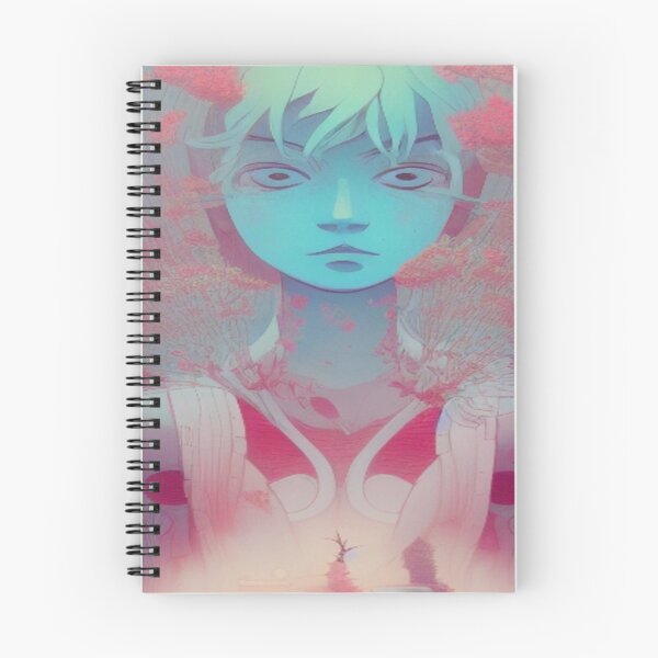 Artikelvorschau, Surreal Blue Portrait Art with Floral Organic Energy entworfen und verkauft von FotoworldEdel.