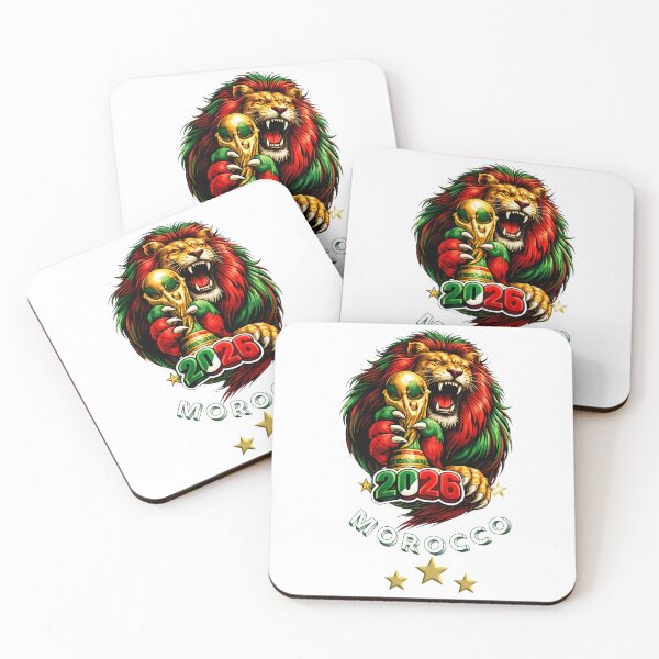Item preview, Moroccan Lion World Cup 2026 Design designed and sold by MoorishThistle.